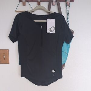 Pearl Izumi Black Crew Neck Short Sleeve T-Shirt